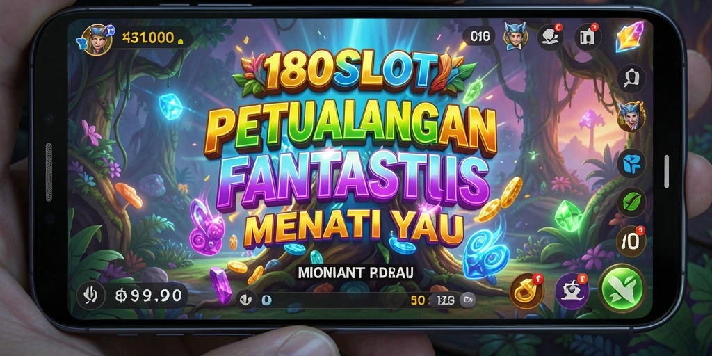 Tangkapan layar gameplay 180SLOT yang menunjukkan aksi seru dalam petualangan.