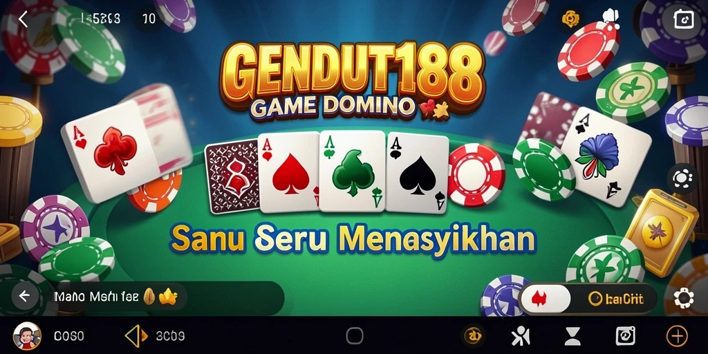 Screenshot menunjukkan gameplay seru GENDUT188 di ponsel.