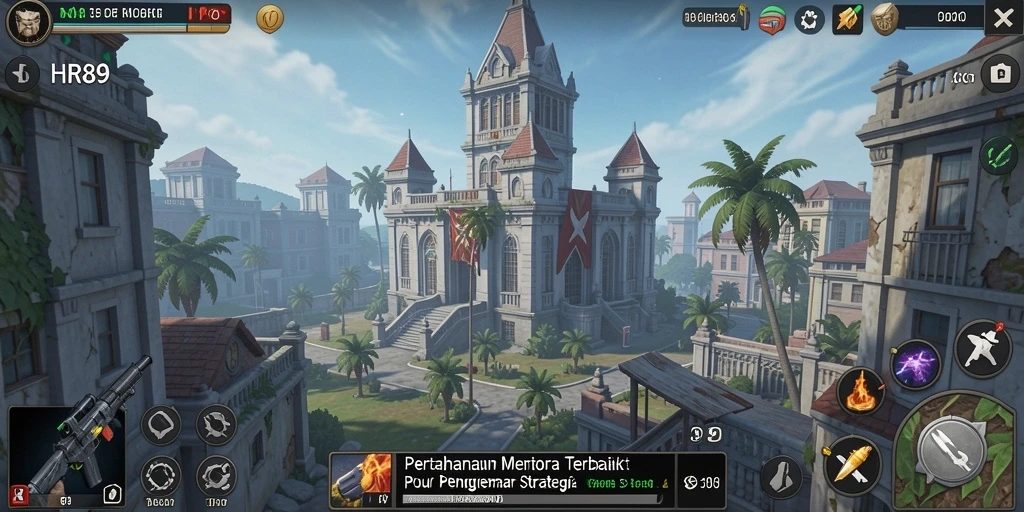 Gameplay mendebarkan Tower Defense dengan berbagai menara unik.