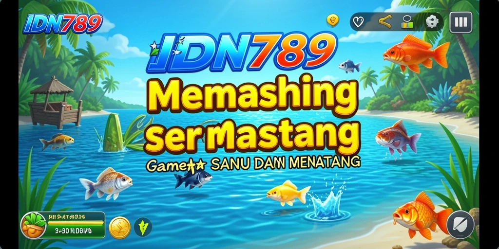 Tampilan gameplay memancing IDN789 yang seru dan menantang.