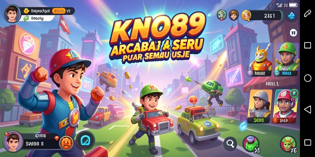 Tampilan permainan <strong>KNO89</strong> yang menantang dan seru di layar.