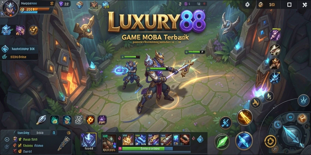 Tampilan gameplay menegangkan di LUXURY88 dengan grafis luar biasa.