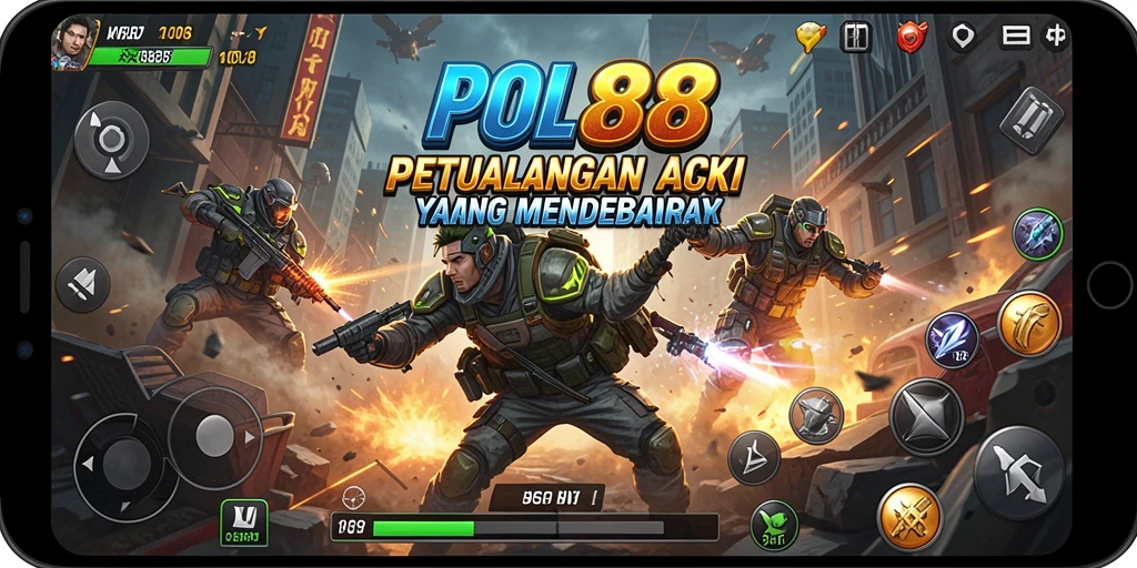 Tampilan gameplay POL88 dengan aksi yang mendebarkan.